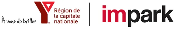 Logos du YMCA de la région de la capitale nationale et impark.